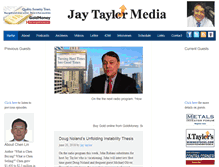Tablet Screenshot of jaytaylormedia.com